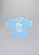 Crop Top - Friends azul