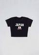 Crop Top - Japan negro