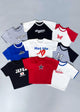 Pack Fashion baby tees x9
