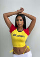 Crop Top - Colombia Amarillo