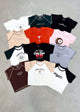 Varsity Pack baby tee x12